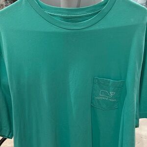 LIKE NEW!  Vineyard Vines Men's Teal Short Sleeve Tee